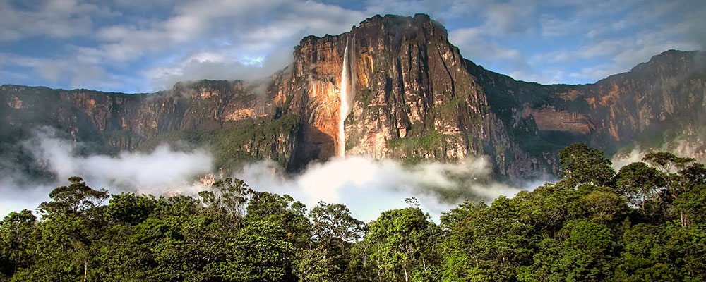 Salto Angel - najwyższy wodospad na świecie
