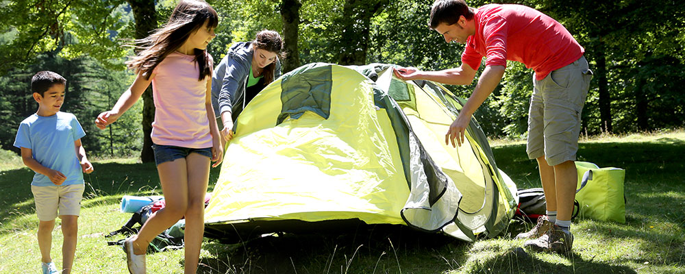 Biwakowanie, camping, wakacje pod namiotem